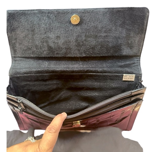 Genuine Eel Skin Clutch • Vintage - Picture 5 of 7